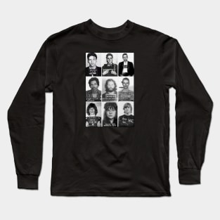 Celebrities Mugshot Long Sleeve T-Shirt